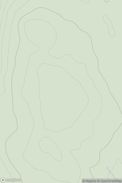 Thumbnail image for An t-Sron [Altnaharra to Dornoch] showing contour plot for surrounding peak